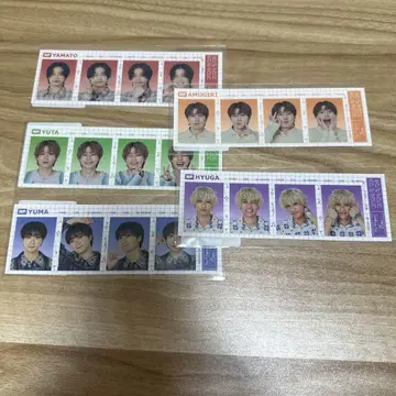 코무돗토 노리 NOPREPARE 증명사진풍 스티커 5인 세트