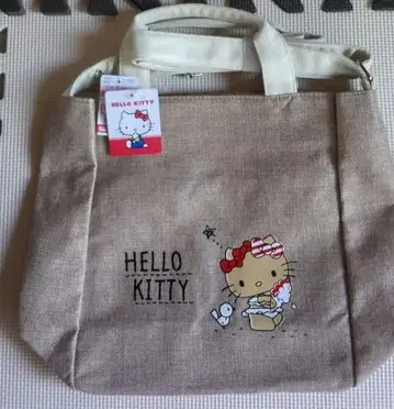 일광화상 HELLO KITTY 숄더백 베이지