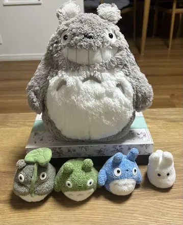토토로 봉제 인형 세트 대소