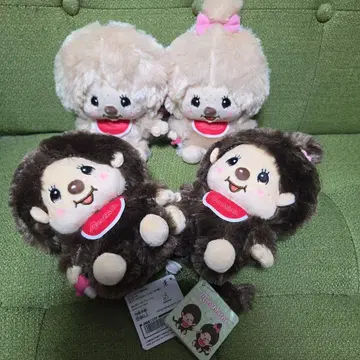선착순 몽치치 통통 오테다마 봉제 인형 전 4종 세트