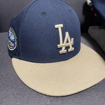 Los Angeles Dodgers 야구 모자 네이비/베이지