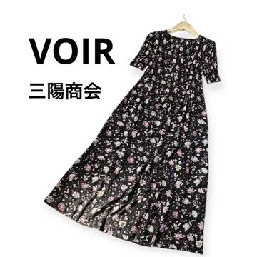 삼양상회 VOIR 꽃무늬 플리츠 원피스 사이즈 11AR