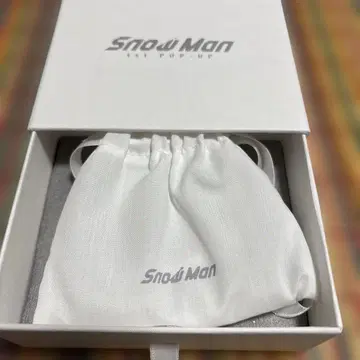 Snow Man 한국 POPUP 굿즈 스노우볼 목걸이