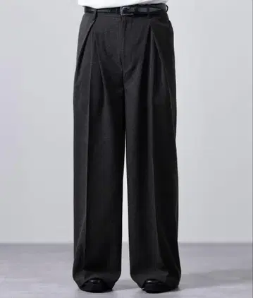 CLEL 와이드 팬츠 M 사이즈 블랙