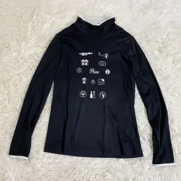 피코네 클럽 롱 슬리브 하이넥 2 브라운 여성용