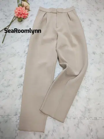 SeaRoomlynn 시루무린 본딩 턱 팬츠