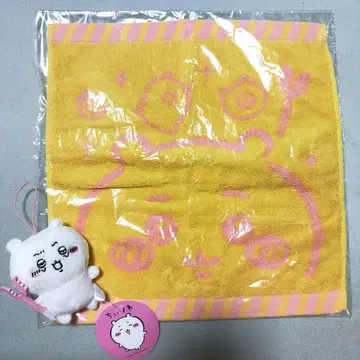 치이카와 (먼작귀) 페이스 타월과 스트랩 세트