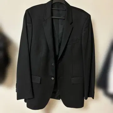JIL SANDER 블랙 테일러드 자켓 사이즈 46
