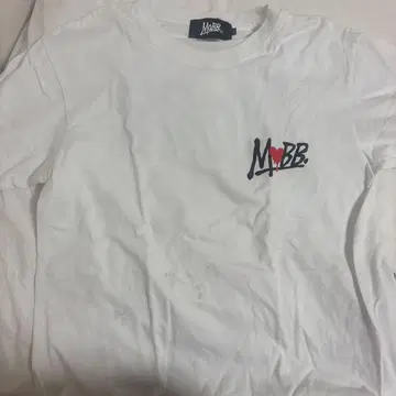 MOBB 화이트 T셔츠