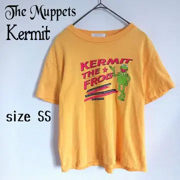 [ The Muppets ] 데드스탁 커밋 프린트 반팔T셔츠 노랑