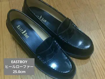 East Boy 블랙 로퍼 25.0cm