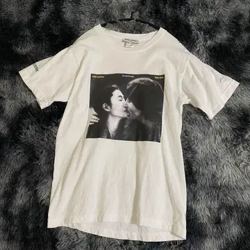 USA제 오프닝 세레모니 존 레논 요코 오노 T셔츠 XS