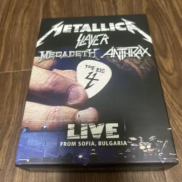 The Big 4 Live 부속 CD 4장 미개봉