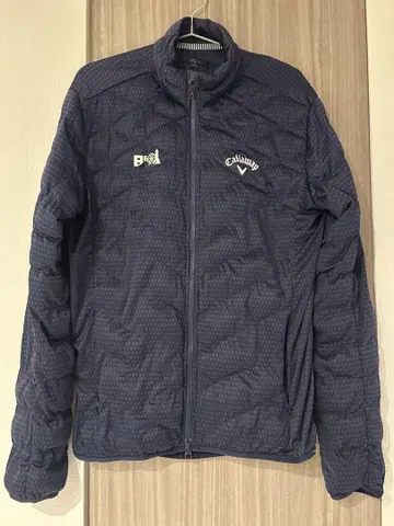 Callaway 퀼팅 자켓 네이비