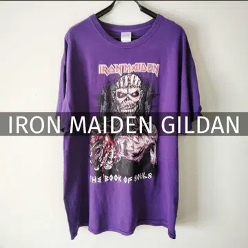 IRON MAIDEN 아이언 메이든 GILDAN 밴딩 T셔츠 길단