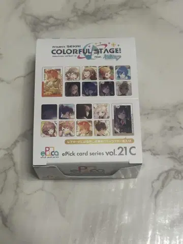 프로세카 ePick card vol. 21C 미개봉 BOX 에피카
