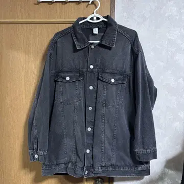 ZARA 데님 자켓 오버 사이즈