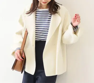 SLOBE IENA 슬로브 이에나 노카라 리버 블루종 자켓