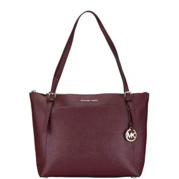 MICHAEL KORS 버건디 토트백