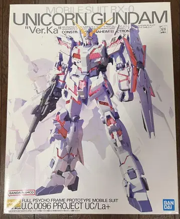 반다이 MG 1/100 기동전사 건담 UC 유니콘 (Ver.Ka)