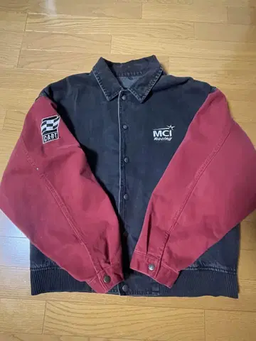 iD International Denim 블랙/레드 L