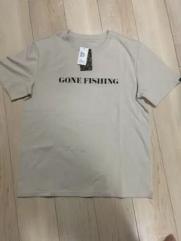 VANS GONE FISHING 티셔츠 M 사이즈 베이지