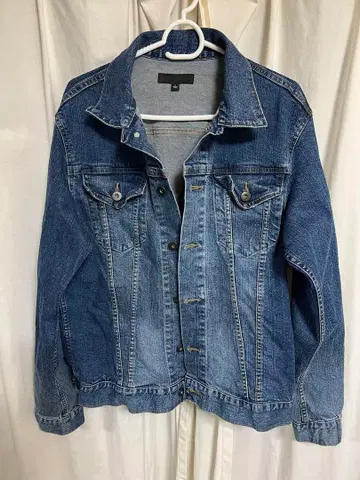 다크 블루 데님 자켓 L