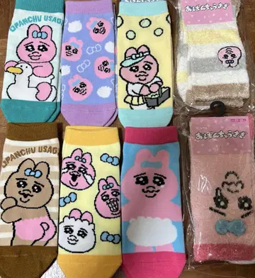 빤쮸토끼 양말 세트 (덤 포함)