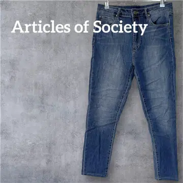 새상품급 Articles of Society 하이웨스트 스키니 청바지