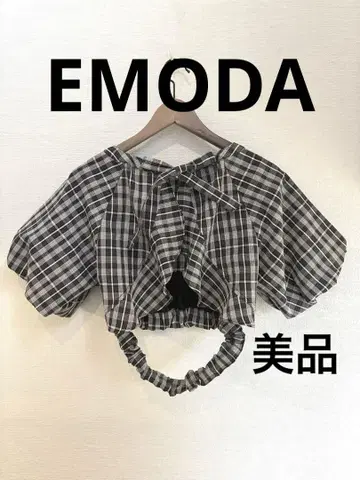 새상품급! 에모다 EMODA 백리본 셔츠