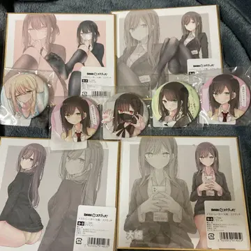 DMM 대거짓말 복권 색지 캔뱃지