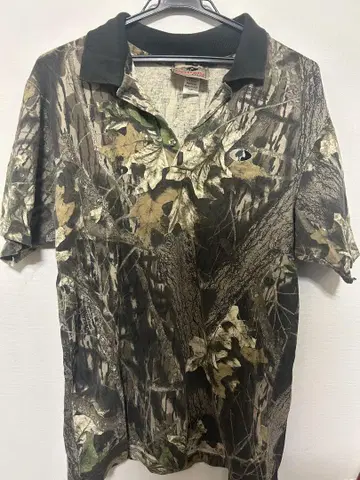 MOSSY OAK 리얼트리 피케 셔츠 L 사이즈