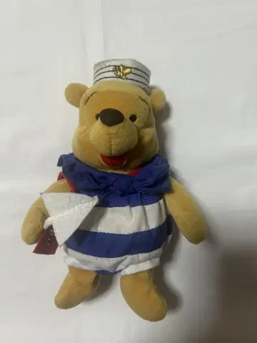 곰돌이 푸 디즈니 봉제 인형 Disney 선원 모자
