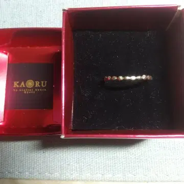 KAORU 폰데 링 그린 골드 13호