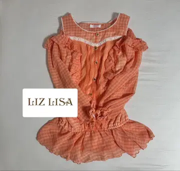 레어 리즈리사 프릴 상의 LIZLISA 히메갸루 오픈 숄더