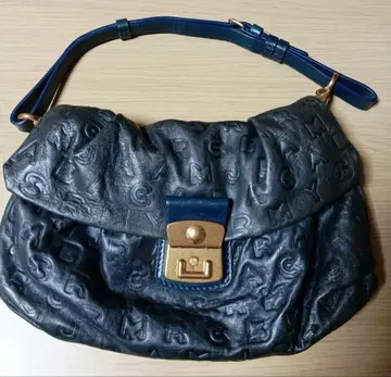 마크제이콥스 네이비 가죽 핸드백 MARCJACOBS