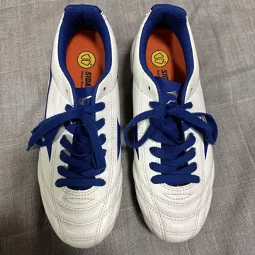 Mizuno 모나르시다 축구화 화이트/블루 23cm