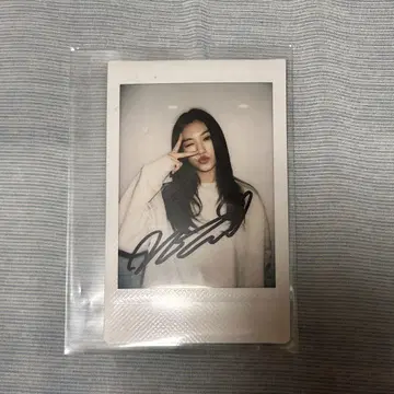 WekiMeki 도영 친필 사인 폴라로이드