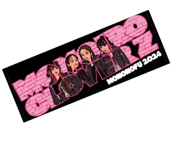 모모이로 클로버Z FES 스포츠 타월 블랙 핑크