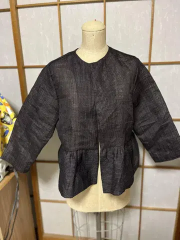 페플럼 자켓