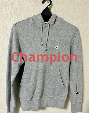 [Champion] 후드티 / 그레이 / S
