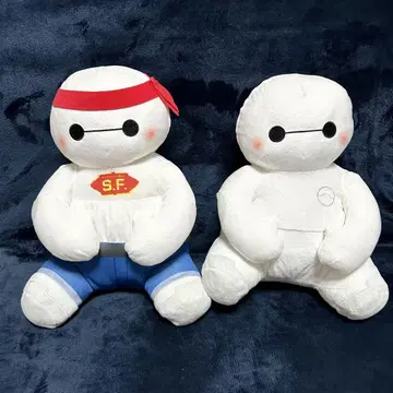 익명 배송 베이맥스 코텟토 펫탄 BIG 봉제 인형 2종 세트