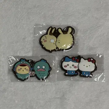 치이카와 (먼작귀) 산리오 러버 키링 3개 세트