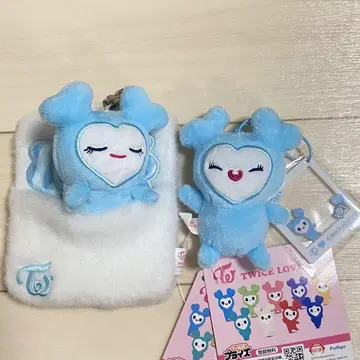 TWICE LOVELY 나연 이불 낚시릴 패스 케이스 참 포함 마스코트