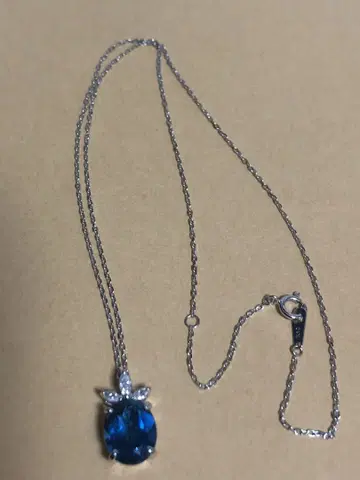 K10 런던 블루 목걸이