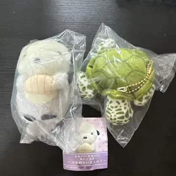 귀여운 귀여운 봉제 인형 수족관의 생물 3 랏코와 거북이