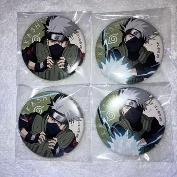 NARUTO 돌풍전 [하타케 카카시] 캔뱃지 4개 세트