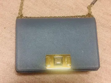 득템 Furla 숄더백 스카이블루