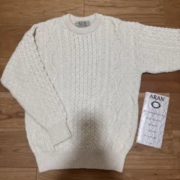 [ 아일랜드 구매 ] ARAN SWEATER MARKET 아이보리 스웨터