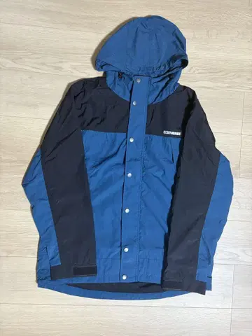 컨버스 후드 부착 자켓 마운틴 후드티
